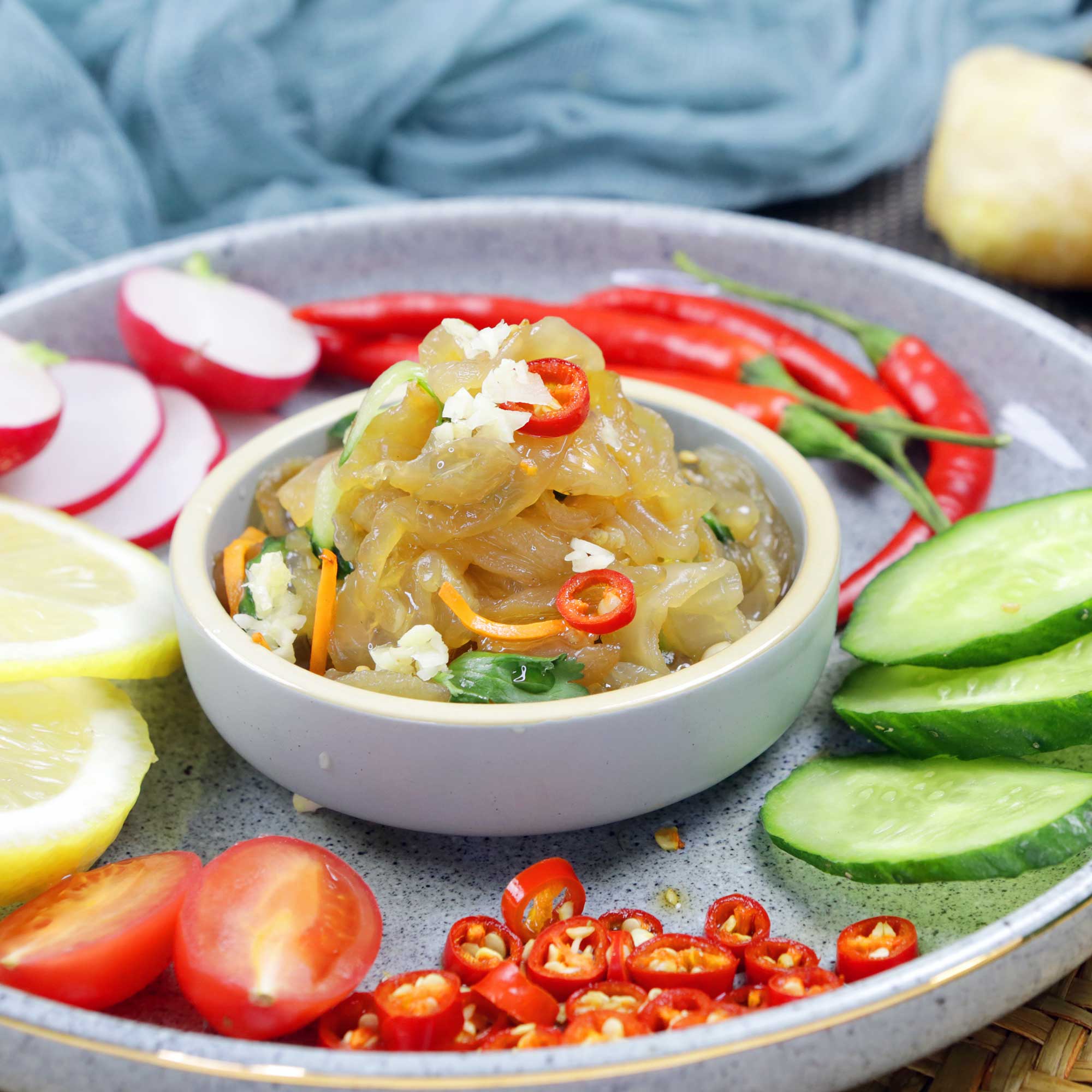 クラゲの千切り