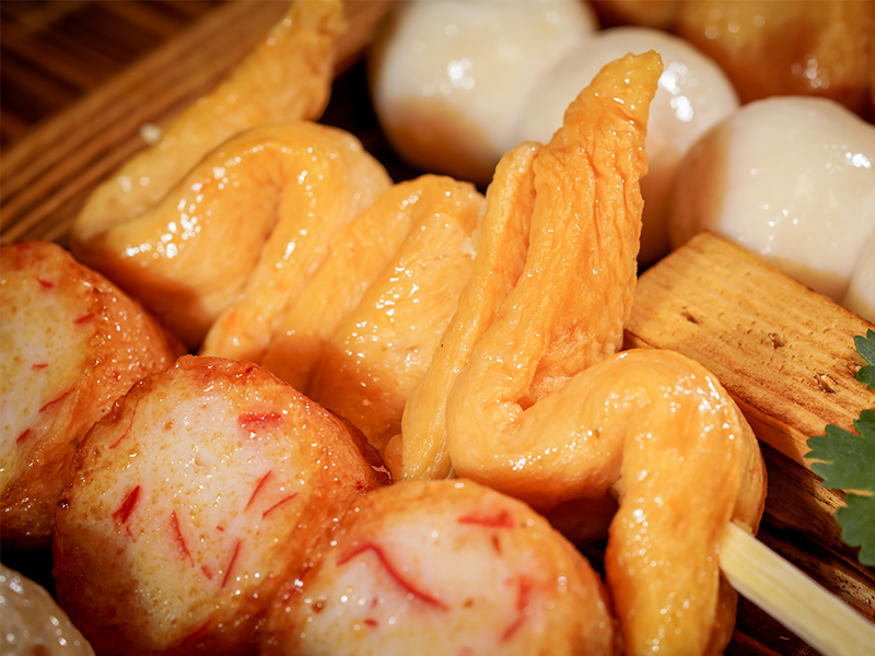 おでんの単品（長さつま揚(yáng)げ）