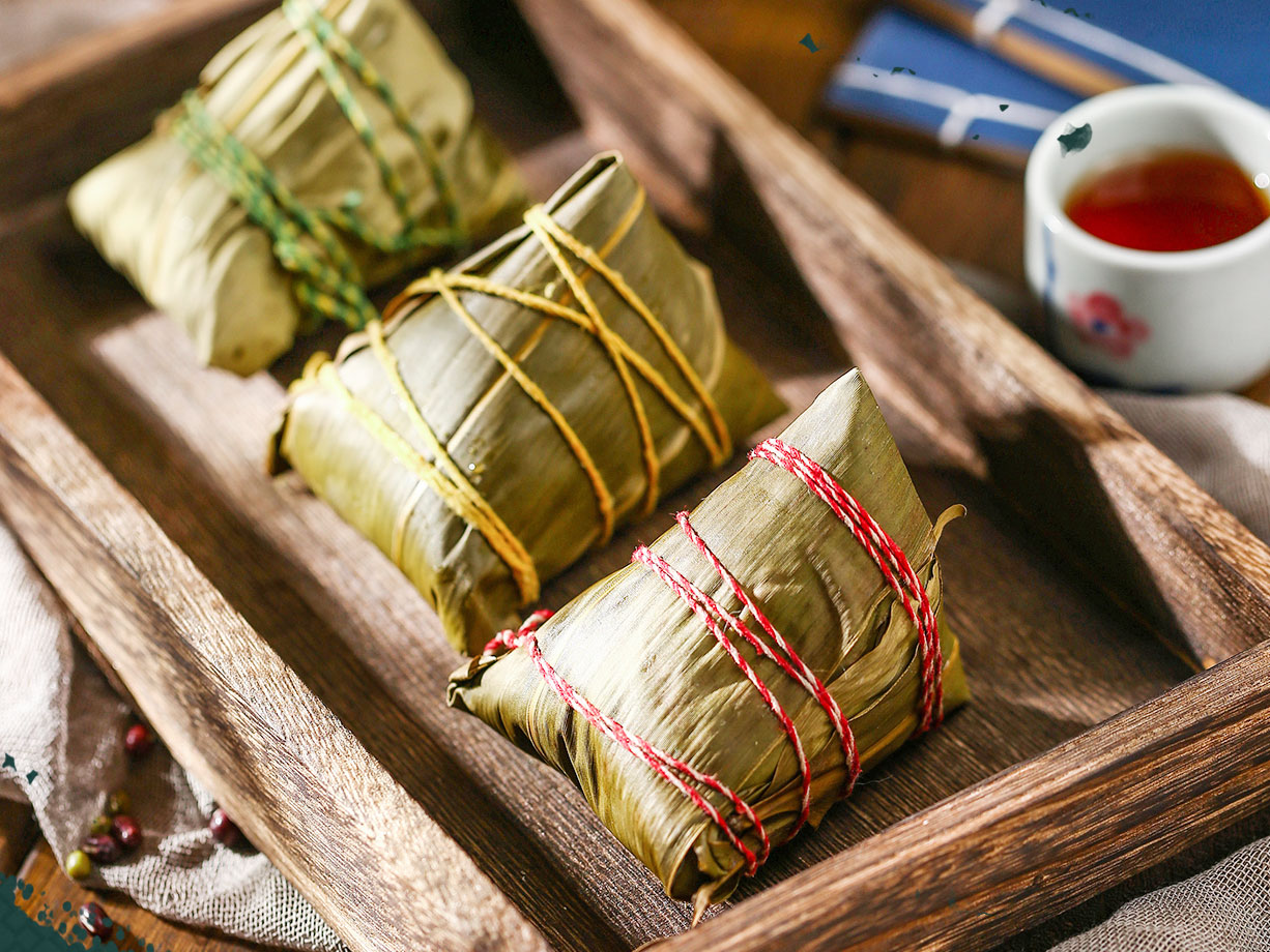 チマキ鴨卵セット