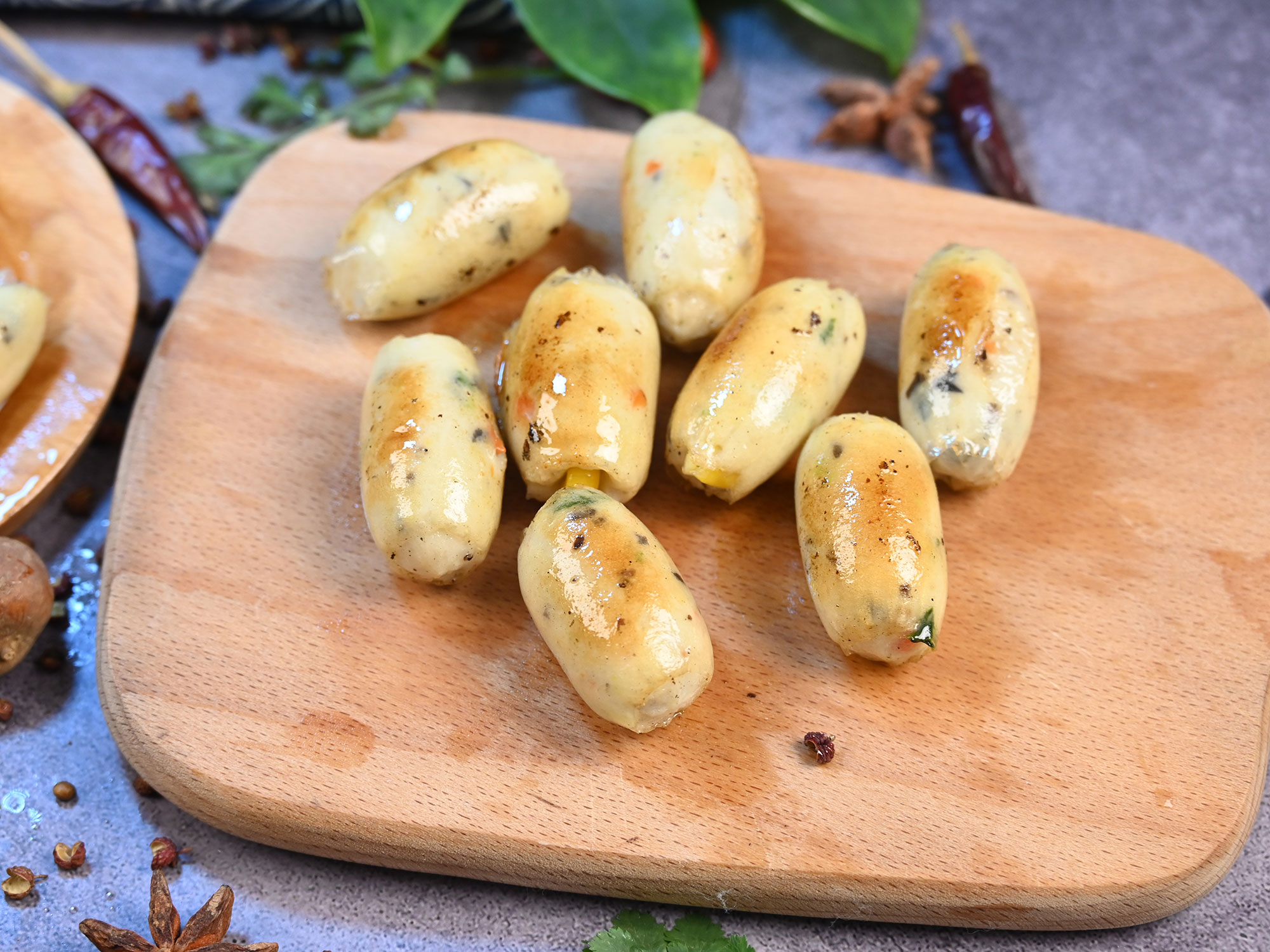野菜ミックス魚ウインナー