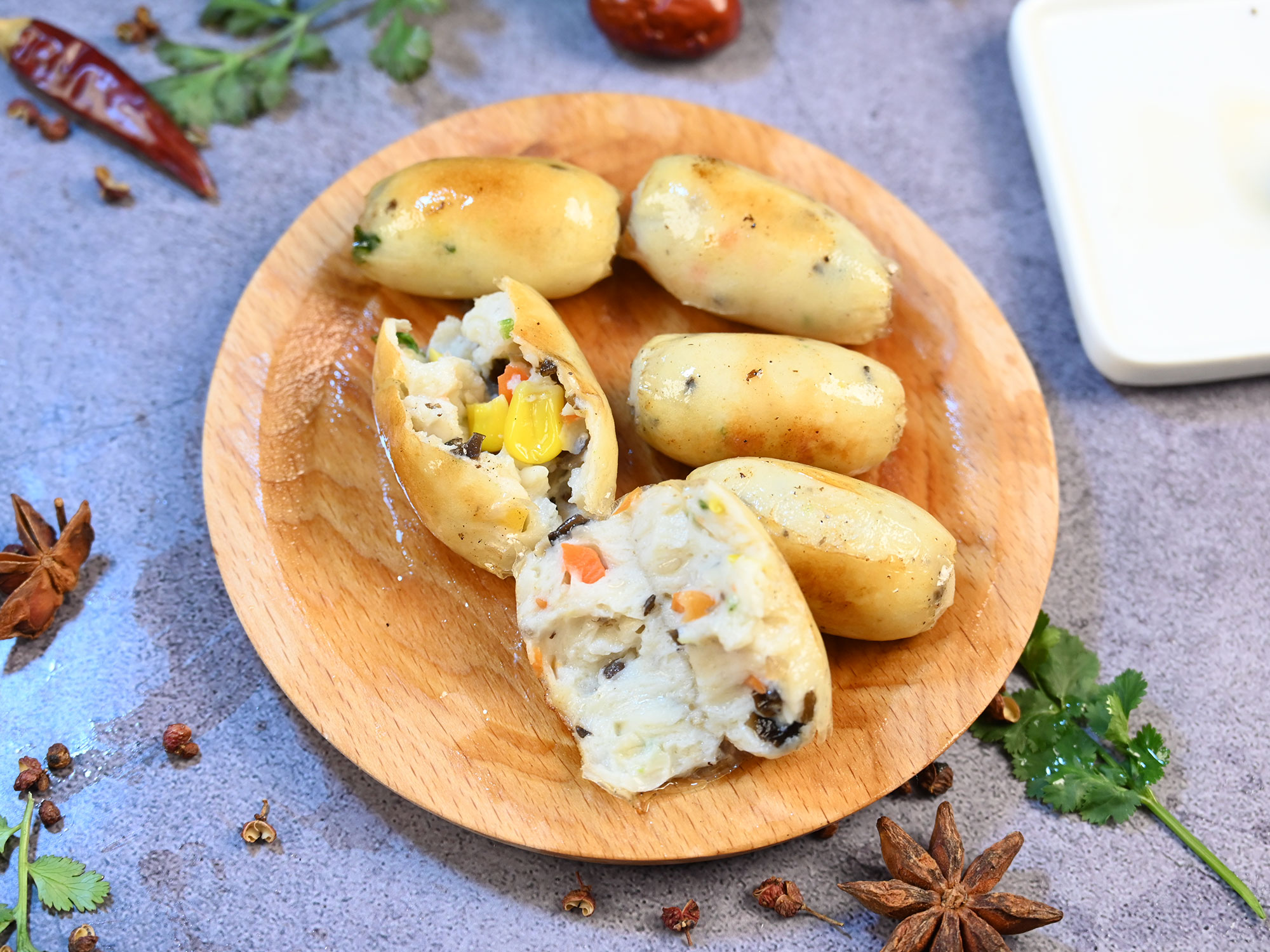 野菜ミックス魚ウインナー