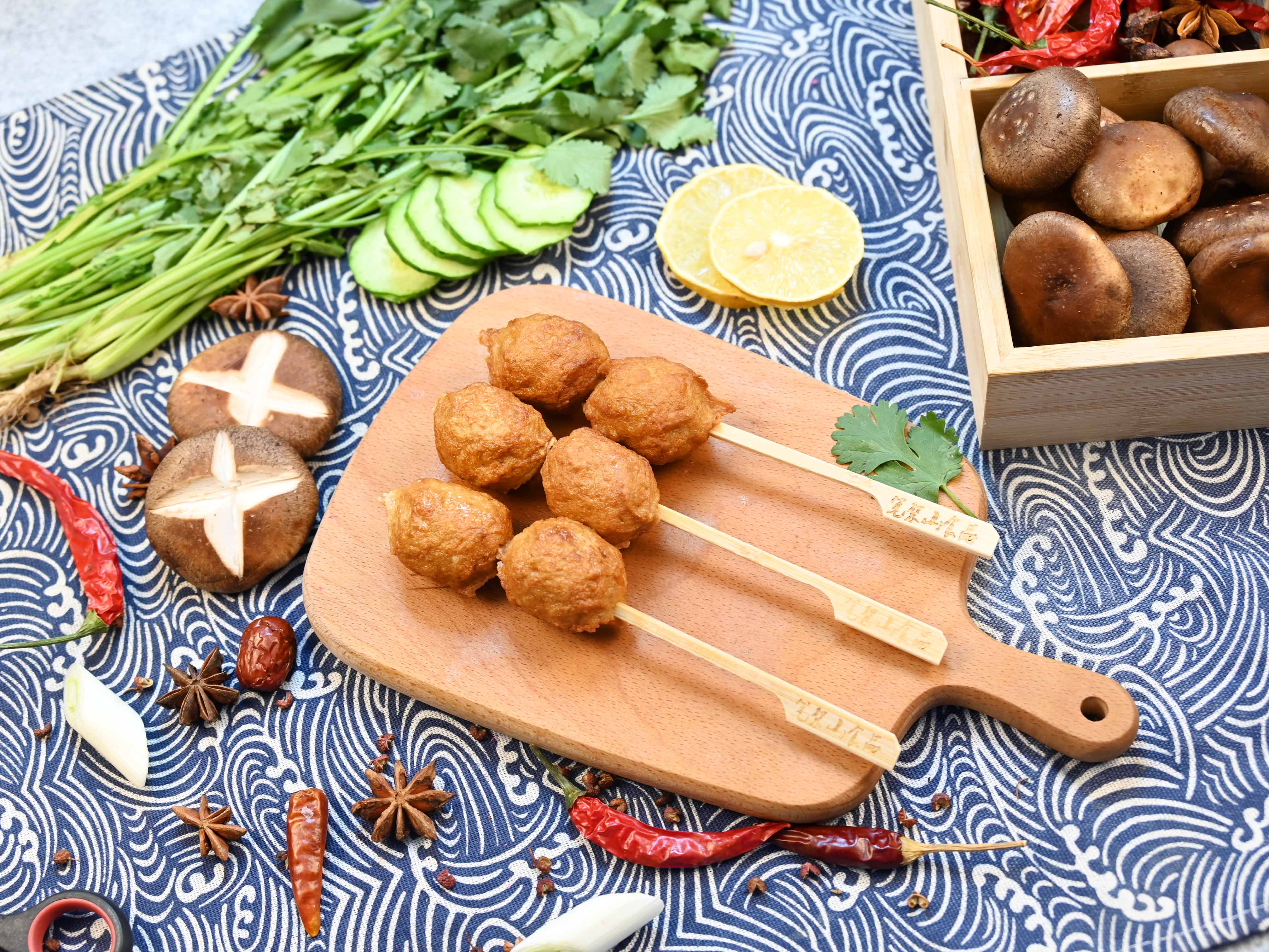 關東煮椒麻雞包