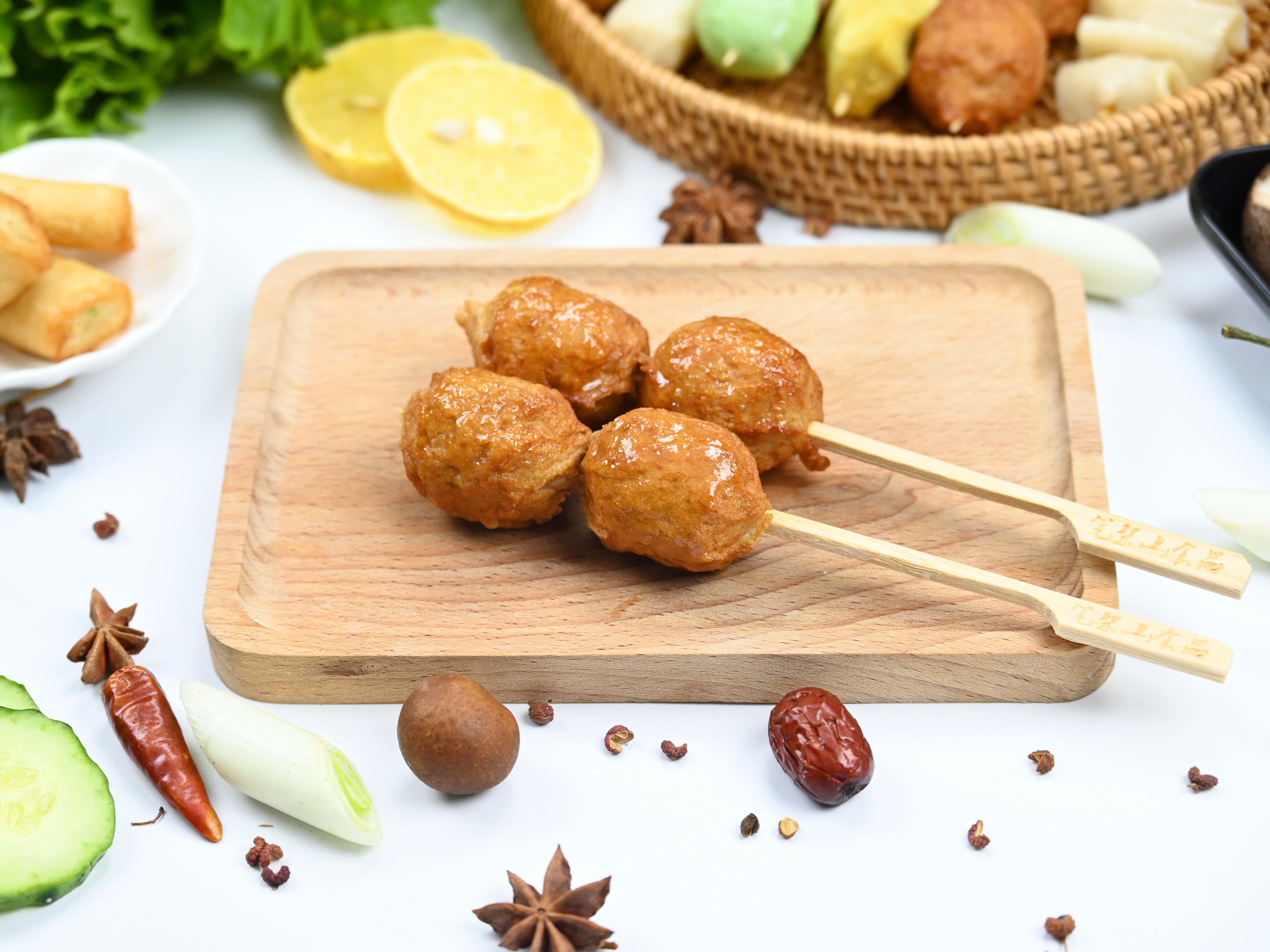 關東煮椒麻雞包